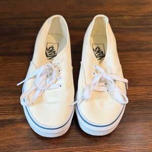 Vans Light Yellow Canvas Sneakers